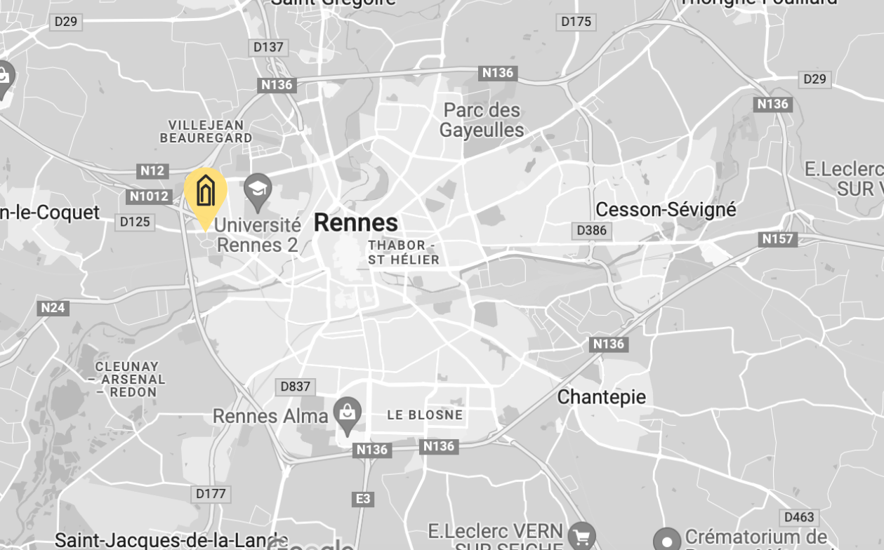 Maps Rennes